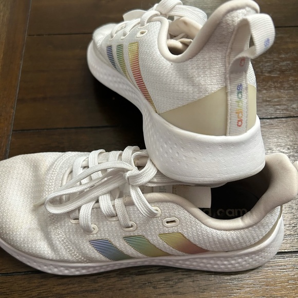 ADIDAS WOMENS SIZE 7.5 LIMITED EDITION GREAT CONDITION SNEAKERS ATHLETIC RUN - Picture 5 of 8